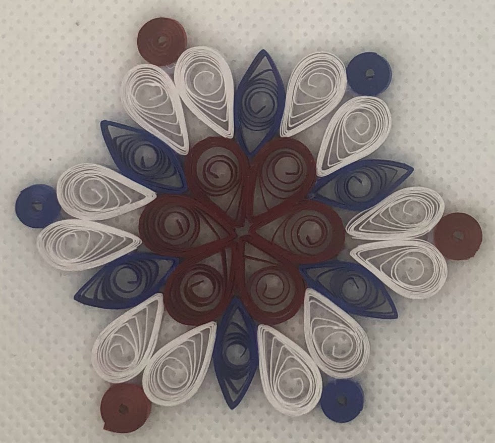 4th of July Ornaments Quilling Kit